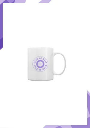 Tazza logo bianco